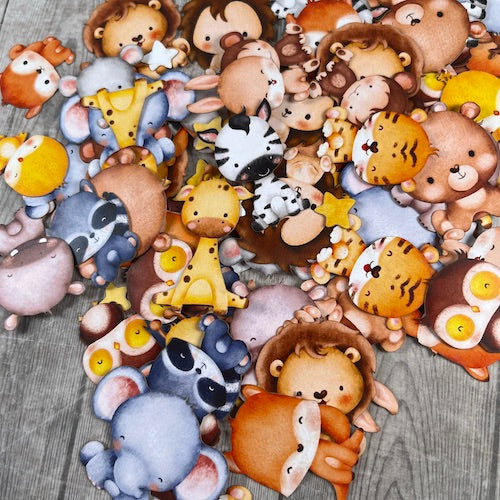 3D Udstansninger Baby Dyr DanCuts