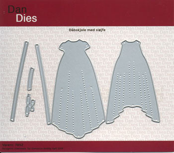 Dan Dies - Die Dåbskjole Med Sløjfe - 7852