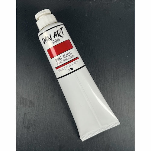 Dan Art - Akrylmaling 120 Ml. - Burnt Scarlet