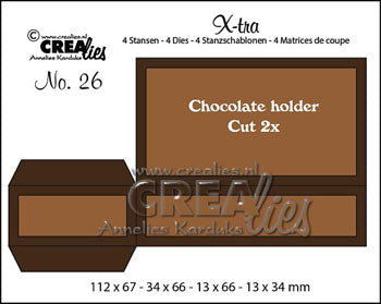 Crealies - Die Chocolate Holder - CLXtra26