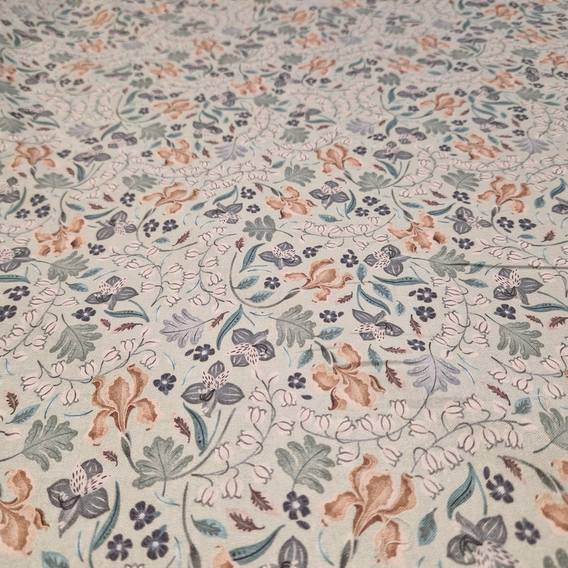 Robert Kaufman - Patchworkstof Feathers and Flora Mint - 22748-32