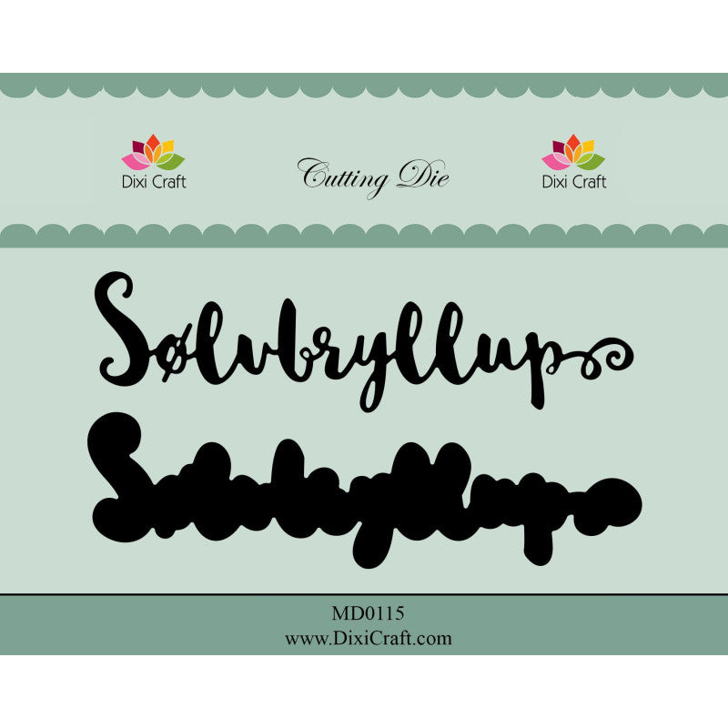 Dixi Craft - Die Sølvbryllup - MD0115