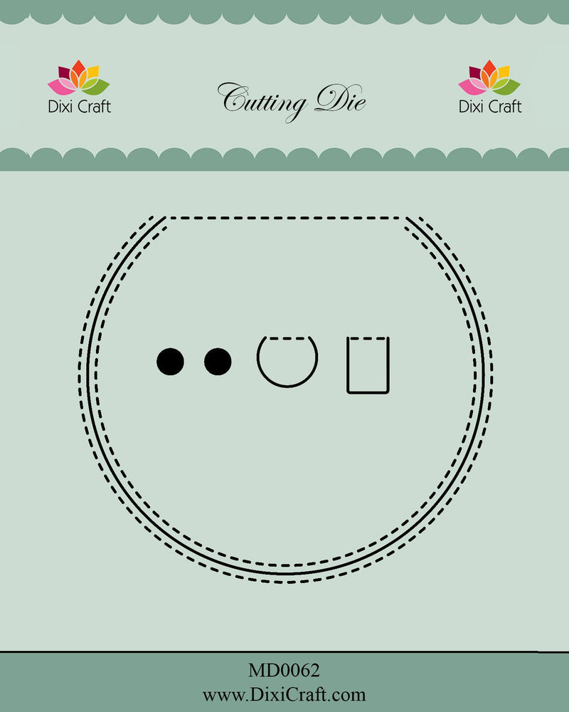 Dixi Craft - Die Peek A Boo Circle - MD0062