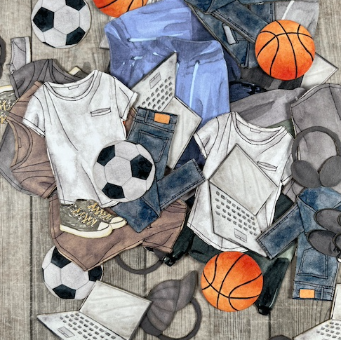 3D Udstansninger Maskulint Tøj Og Tilbehør DanCuts