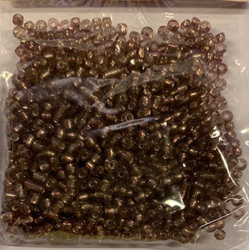 Danmore - Glasperler 2,5 Mm. - Aubergine