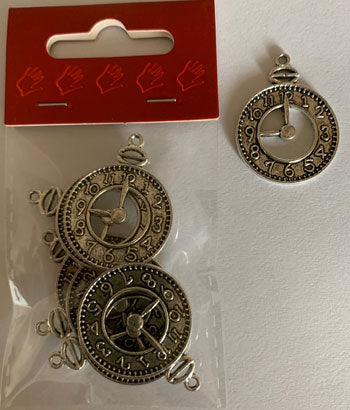 Danmore - Charms Ur - 6 Stk.