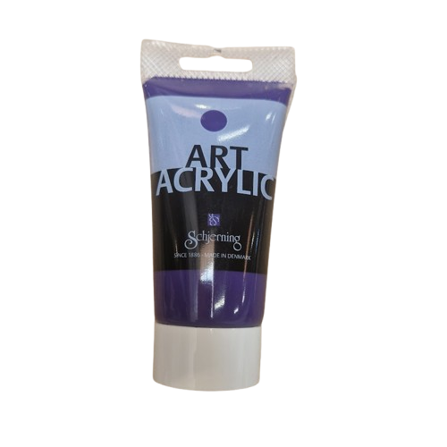 Schjerning - Akrylmaling 75 Ml. - Violet Mørk
