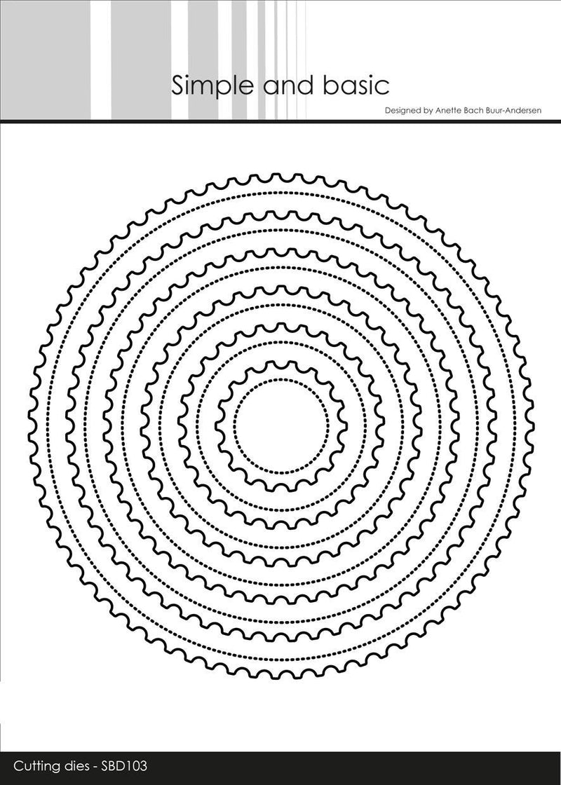Simple and Basic - Die Stamp Circles - SBD103
