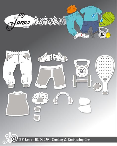 By Lene - Die Accessories for BLD1636 #2 - BLD1659