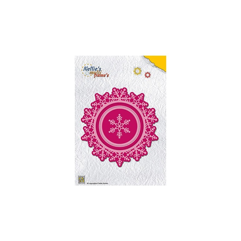 Nellie's Choice - Die Wreath Snowflake - MDF109