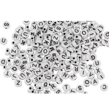 Danmore - Plastperler Bogstaver - 50 Gram