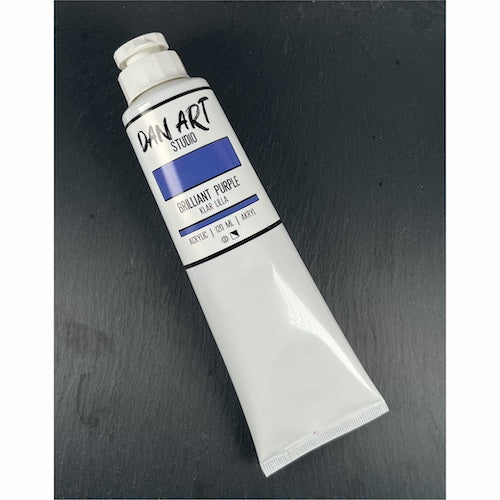 Dan Art - Akrylmaling 120 Ml. - Brilliant Purple