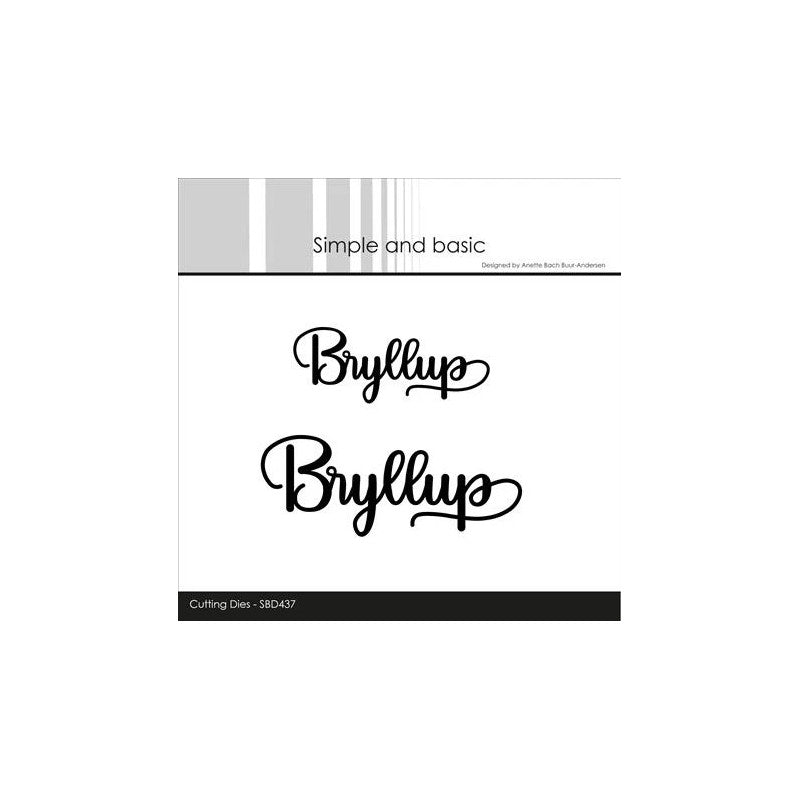 Simple and Basic - Die Bryllup - SBD437