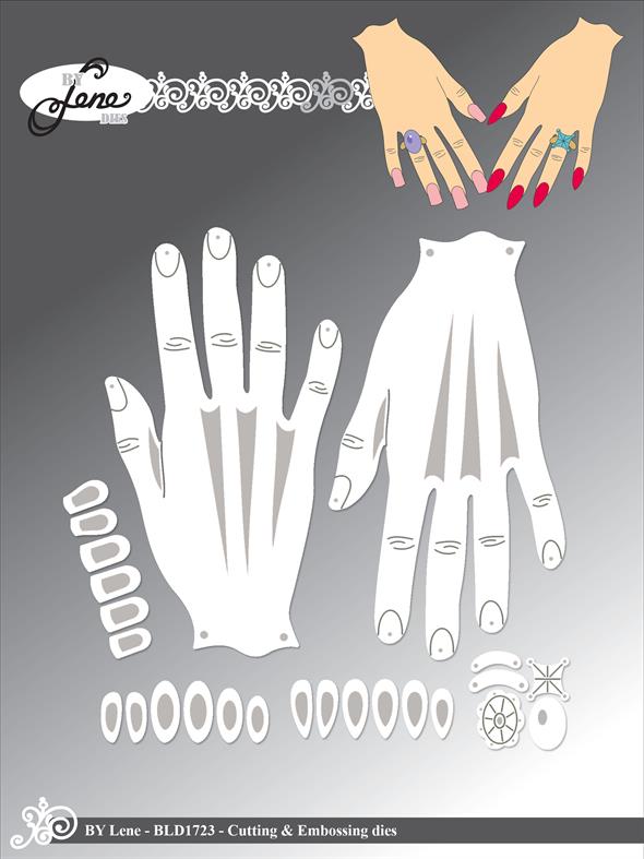 By Lene - Die Fingernails - BLD1723