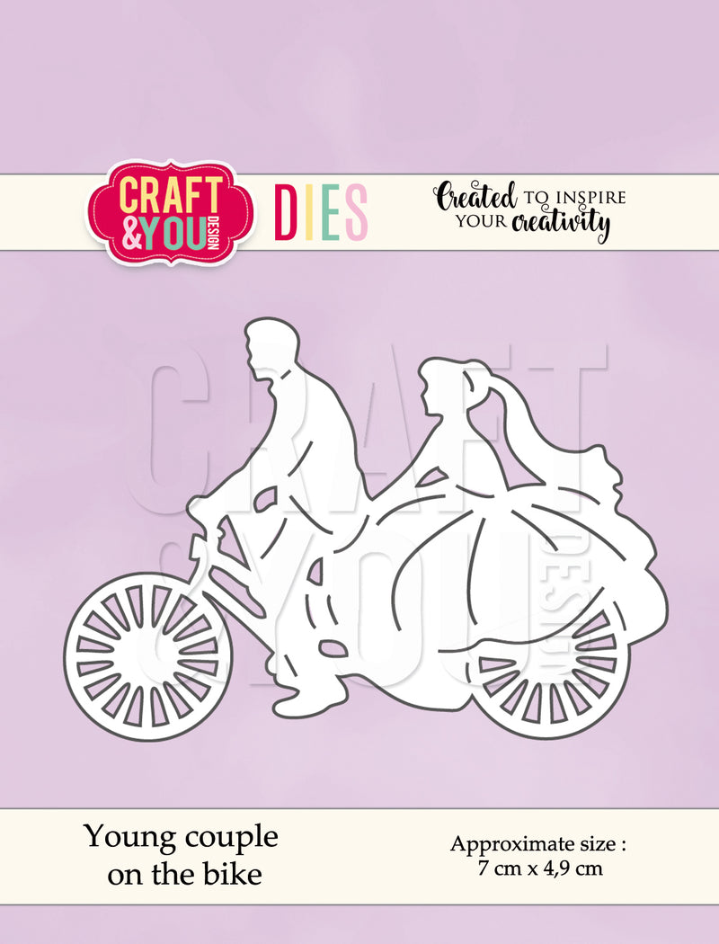 Craft & You - Die Young Couple on a Bike - CW053
