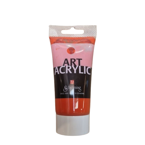 Schjerning - Akrylmaling 75 Ml. - Kadmium Rød