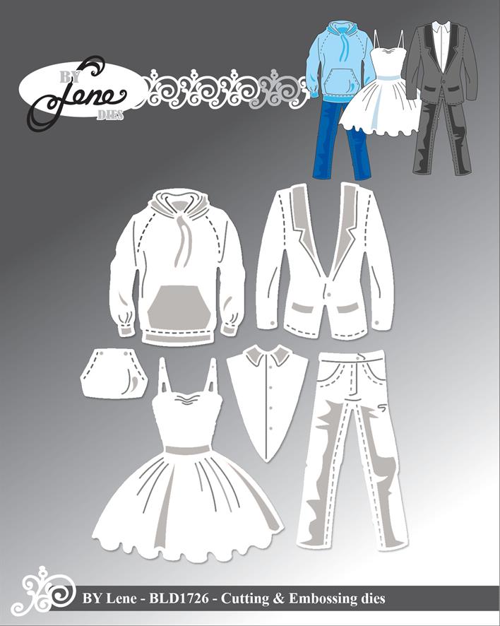By Lene - Die Mini Clothes - BLD1726