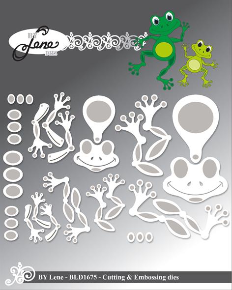 By Lene - Die Funny Frog - BLD1675
