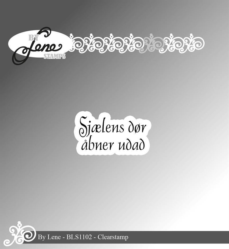 By Lene - Stempel Dansk Tekst - BLS1102