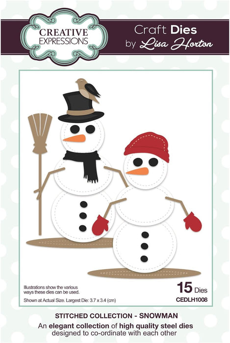 Creative Expressions - Die Snowman - CEDLH1008