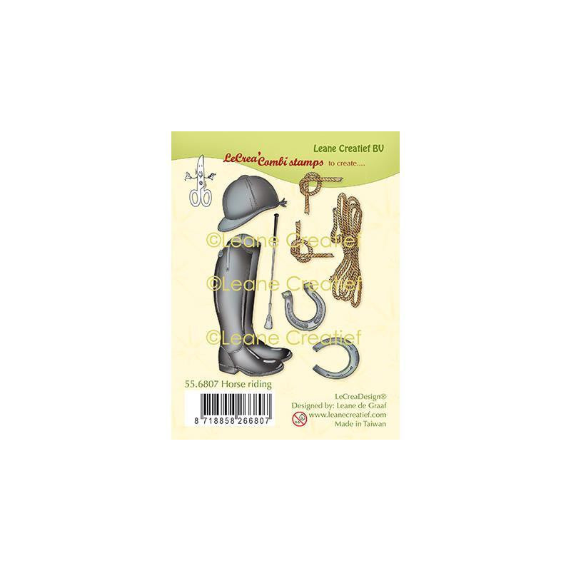 Leane Design - Stempel Horse Riding - 55.6807