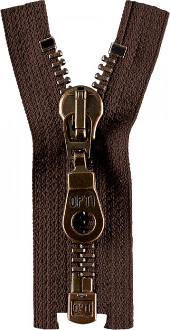 Opti - Lynlås 40 Cm. Delbar Antik - 0881