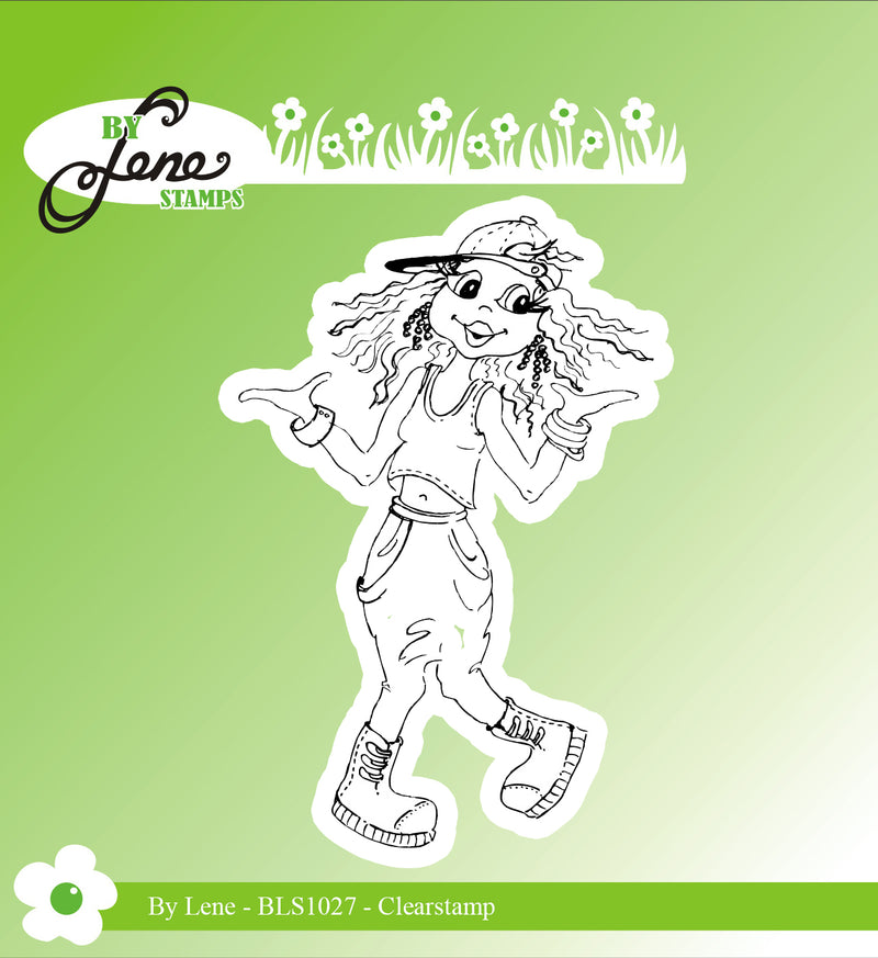 By Lene - Stempel Pige - BLS1027