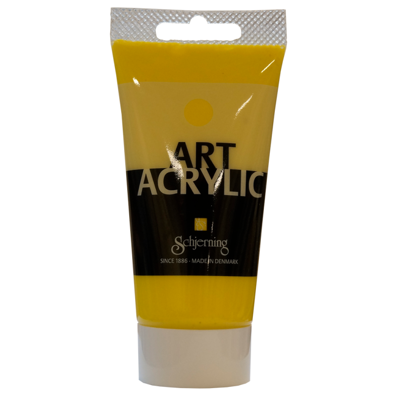 Schjerning - Akrylmaling 75 Ml. - Primærgul