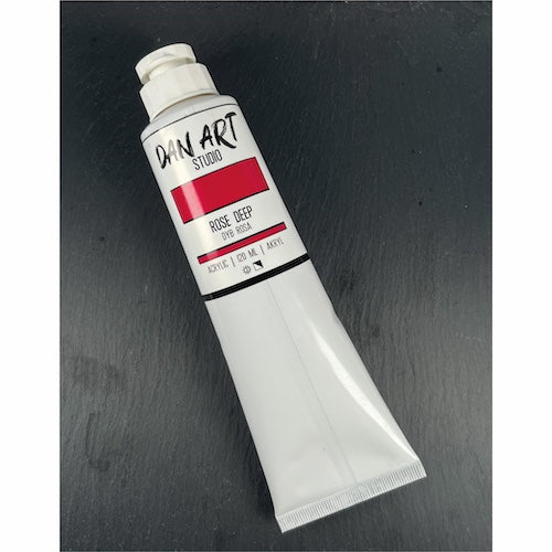 Dan Art - Akrylmaling 120 Ml. - Rose Deep