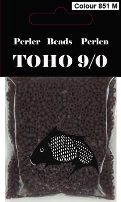 Toho - Perler 9/0 - Farve 851 M