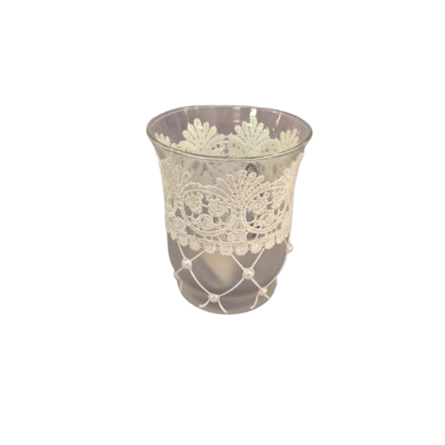 Casanova - Fyrfadsstage Med Blonde - 7,5 x 9 Cm.