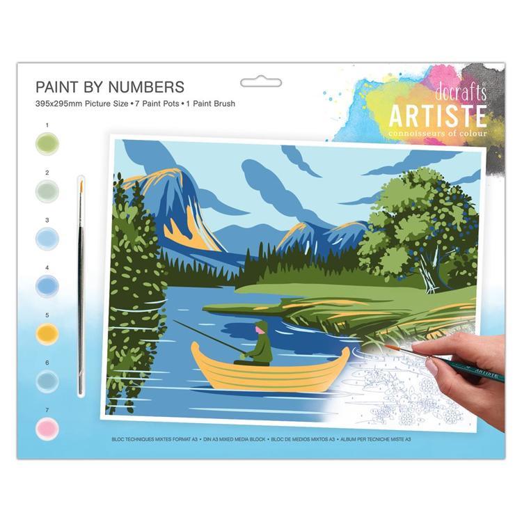 Paint by Numbers - Landskab - DOA 550704