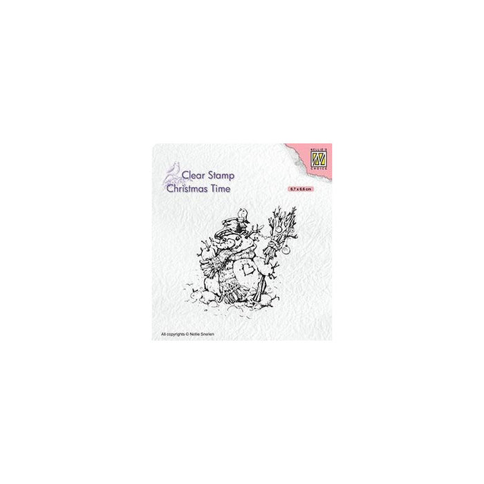 Nellie's Choice - Stempel Snowman - CT034