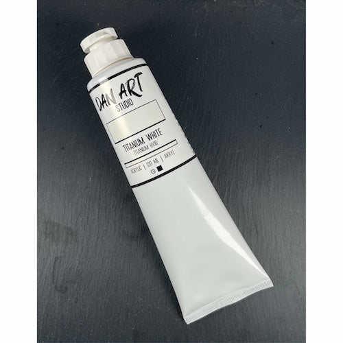 Dan Art - Akrylmaling 120 Ml. - Titanium White