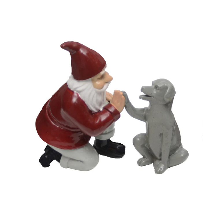 Harvesttime - Julemand Highfive Med Hund - 1266